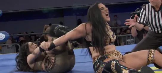 Deonna Purrazzo vs Melina (Impact Knockouts title)