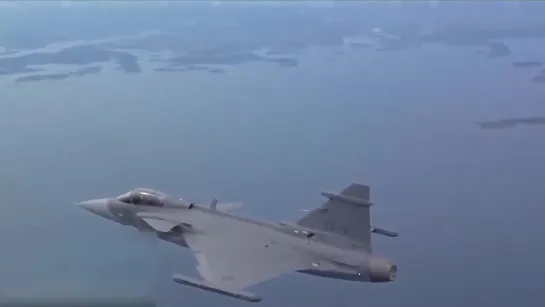 Шведский самолёт JAS 39 Gripen