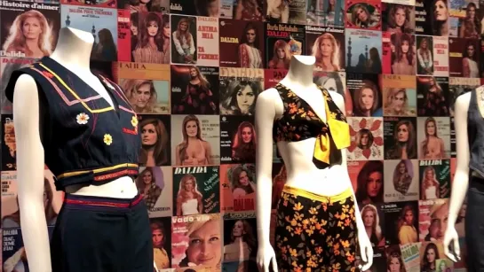 Video exposition Dalida, garde-robe de la ville à la scène - Palais Galliera