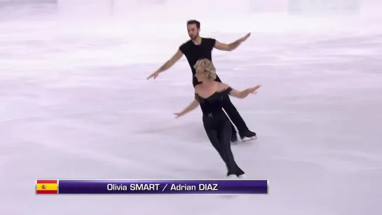 Ice Dance Rhythm Dance  Internationaux de France 2019