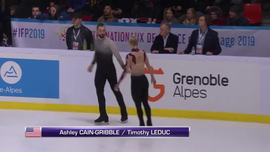 Pairs Short Program  Internationaux de France 2019