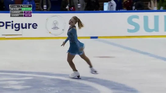 Viktoria Vasilieva (RUS) ¦ Ladies Free Skating ¦ Gdansk 2019