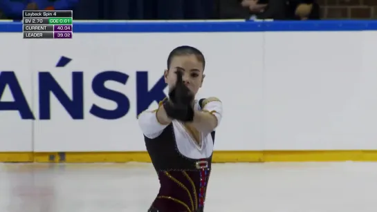 Anastasia Tarakanova (RUS) ¦ Ladies Short Program ¦ Gdansk 2019