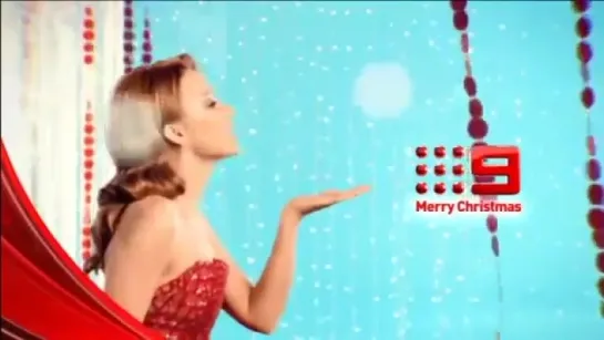 Kylie Minogue In Christmas Advert (Channel 9, Australia 2013)