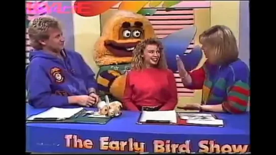 Kylie Minogue The Early Bird Show Interview (1988)