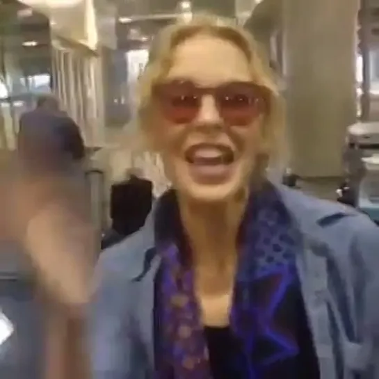 Kylie Minogue Arrived In Sao Paulo (Brazil 09.04.2015)