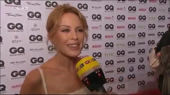 Kylie Minogue Exclusiv Interview (GQ Men Of The Year Awards 07.11.2013)