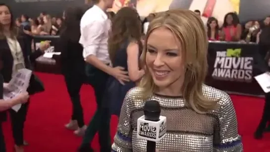 Kylie Minogue MTV Movie Awards 2013 Interview