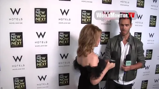 Kylie Minogue Logo NewNowNext Awards 2013 Backstage Interview