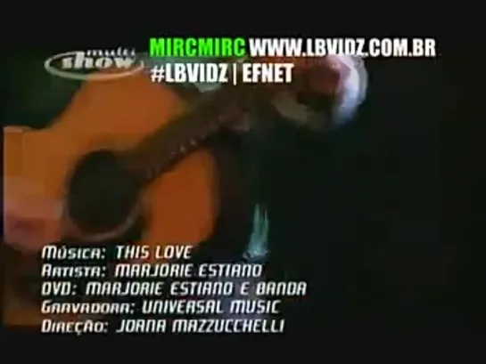 Marjorie Estiano - This Love (cover Maroon 5)