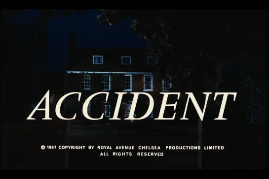 ᴴᴰ Несчастный случай / Accident (Джозеф Лоузи / Joseph Losey) [1967, Великобритания, драма] (RUS SUB)