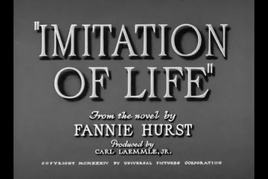 ᴴᴰ Имитация жизни / Imitation of Life (Джон М. Стал / John M. Stahl) [1934, США, драма, мелодрама] (RUS SUB)