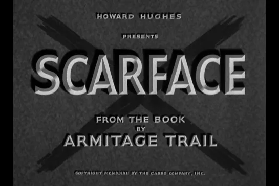 ᴴᴰ Лицо со шрамом / Scarface: The Shame of the Nation (Ховард Хоукс / Howard Hawks) [1932, США, криминал, драма]