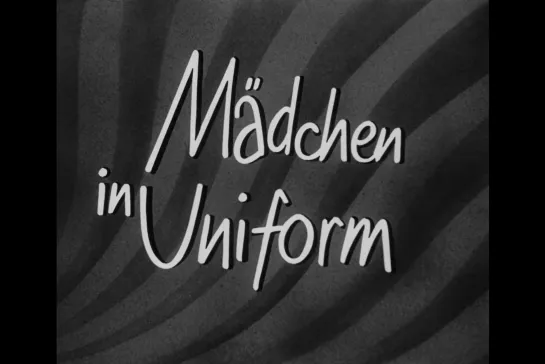 ᴴᴰ Девушки в униформе / Madchen in Uniform (Леонтина Саган, Карл Фрёлих) [1931, Германия, драма] (RUS SUB)