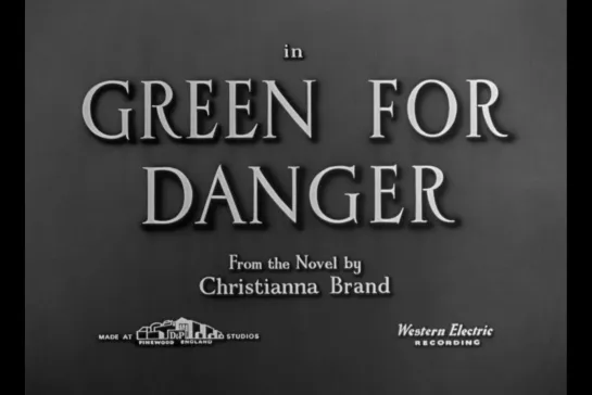 ᴴᴰ Зеленый значит опасность / Green for Danger (Сидни Гиллиат) [1946, Великобритания, триллер, криминал, детектив] (RUS SUB)