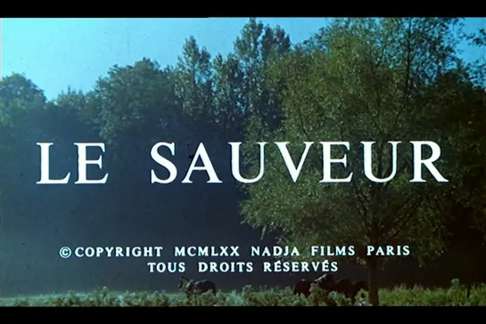 ᴴᴰ Спаситель / Le Sauveur (Мишель Мардо / Michel Mardore) [1971, Франция, драма, военный] (RUS SUB)