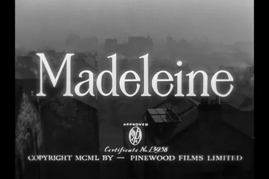 ᴴᴰ Мадлен / Madeleine (Дэвид Лин / David Lean) [1950, Великобритания, драма, криминал, детектив] (RUS SUB)