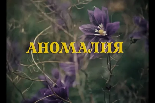 ᴴᴰ Аномалия (Юрий Елхов) [1993, фантастика]