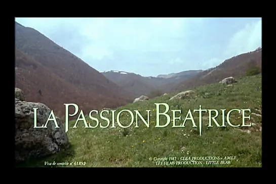 ᴴᴰ Страсти по Беатрис / La Passion Beatrice (Bertrand Tavernier) [1987, Франция, Италия, историческая драма] (RUS SUB)