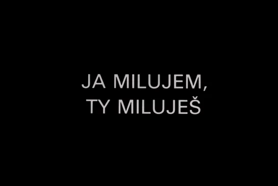 ᴴᴰ Я люблю, ты любишь / Ja milujem, ty milujes (Душан Ганак / Dusan Hanak) [1989, Чехословакия, мелодрама, драма] (RUS SUB)