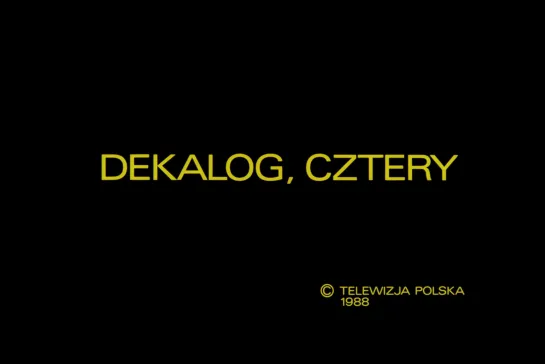 ᴴᴰ Декалог / Dekalog: PART 4 (Кшиштоф Кесьлёвский / Krzysztof Kieslowski) [1988-1990, Польша, Германия (ФРГ), драма] (RUS SUB)