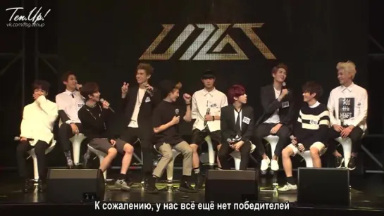 [Ten.Up!] 150909 Дебютный шоукейс в Корее (рус.саб)