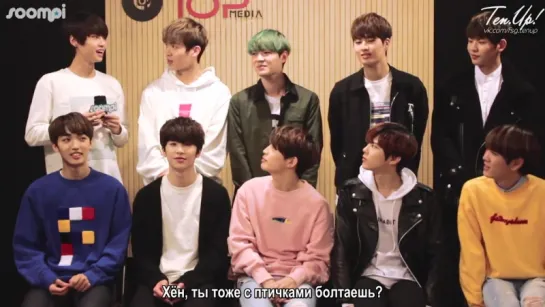 [Ten.Up!] 160402 UP10TION @ Интервью для Soompi (рус.саб) #Up10tion