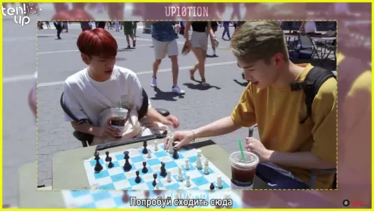 [Ten.Up!] U10TV ep.124 - UP10TION в Нью-Йорке! (рус.саб)