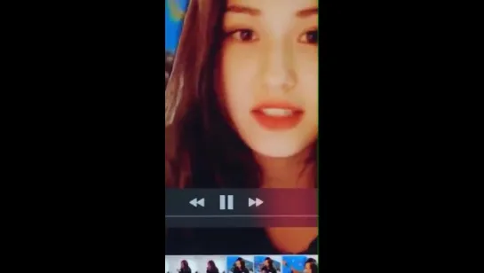 171111 Somi instagram story 2