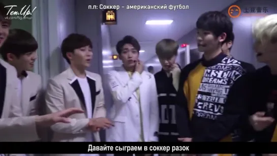 [Ten.Up!] Закулисные съёмки The Show (рус.саб)