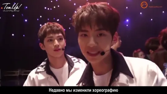 [Ten.Up!] 160519 UP10TION (업텐션) За сценой The Show (рус.саб)