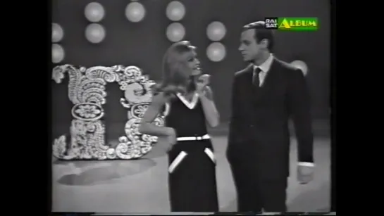 Dalida ♬ 1966 ♪ Italie - Johnny sera (Rai uno) - duo en calabrai, Pensiamoci ogni sera