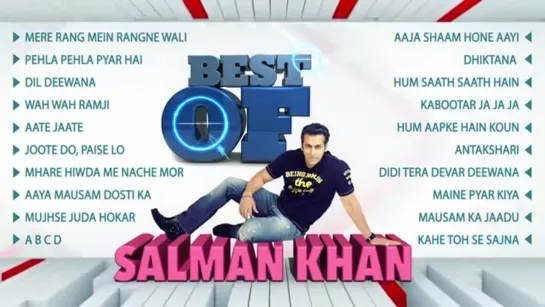 Best of SALMAN KHAN - Songs Collection