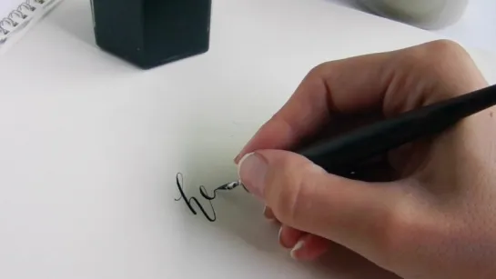 Writing Using Modern Calligraphy-HD