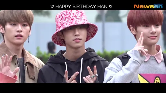 [200914] Stray Kids » 'HAPPY BIRTHDAY HAN OF Stray Kids' SEPTEMBER 14TH HAPPY HAN DAY » [NewsenTV]