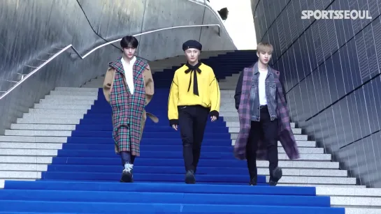 [191017] Stray Kids » Chan, Hyunjin, I.N » Seoul Fashion Week