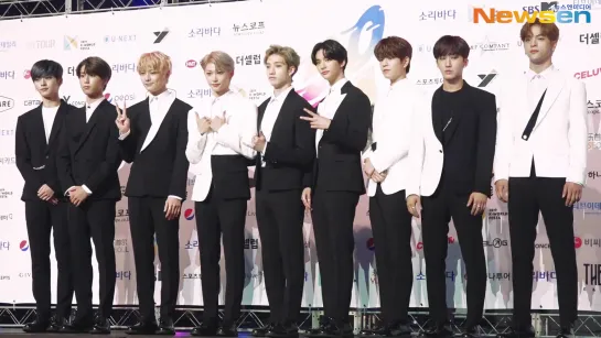 [190822] Stray Kids » Blue Carpet » 2019 Soribada Best K-Music Awards