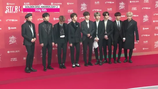 [190106] Stray Kids » Red Carpet » 33rd Golden Disk Awards