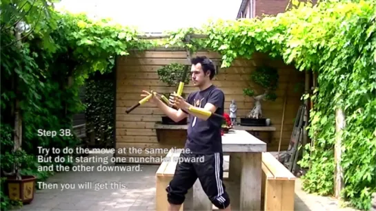 TRICK TUESDAY! EP.3 - Nunchaku tutorials with Joris v_d Berg - Upward_Downward handrotation