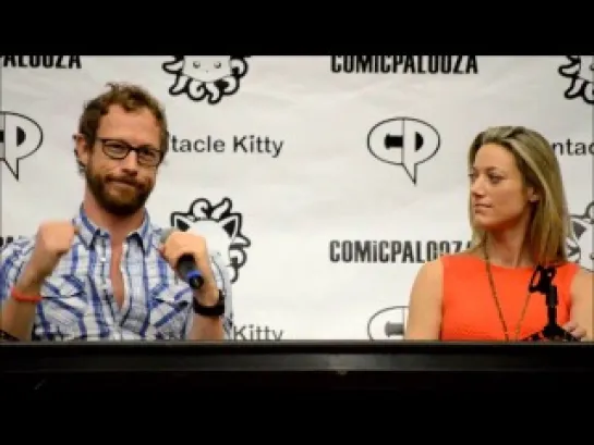 Zoie Palmer and Kris Holden-Ried- “Skin scenes” - awkward and funny moments