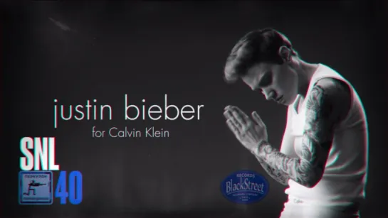 SNL Calvin Klein Ad - СВЖ Джастин Бибер в рекламе Кельвин Клейн (Black Street Records)