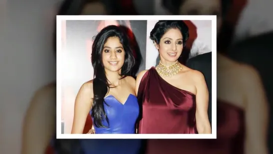 Actress Sridevi Family - Photos With Husband - Daughters Images