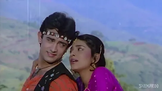 Tum Mere Ho Title Song   Aamir Khan   Juhi Chawla   Udit Narayan   Anupama   Ana