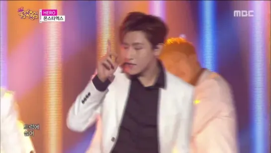 [VK] [07.11.15] Monsta X - Hero @ Music Core