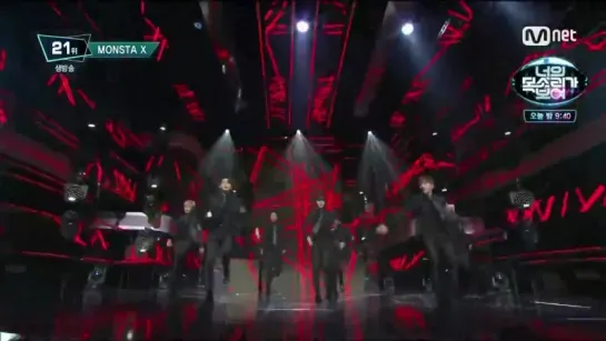 [VK] [29.10.15] Monsta X - Hero @ M!Countdown