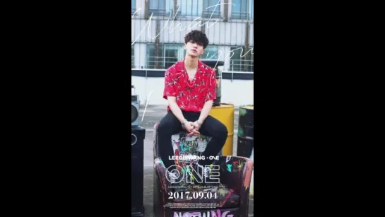 LEE GIKWANG 1st Mini Album `ONE` MOVING_POSTER