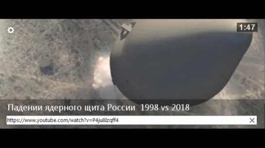 Падении ядерного щита России  1998 vs 2018