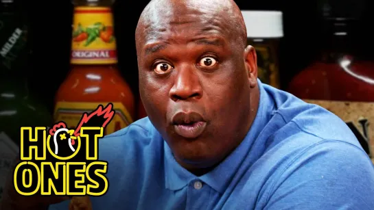 Shaquille O'Neal В шоу "Hot Ones". Русский язык (Flowmastaz)