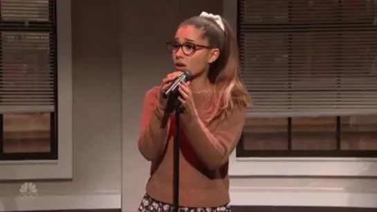 Ariana Grande on SNL русский язык (The Flowmastaz)