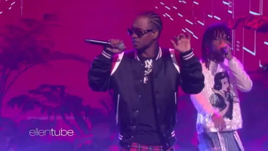 Jhené Aiko  Rae Sremmurd Perform “Sativa (Remix)” on Ellen